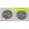 Image 1 : LOT OF TWO CANADIAN SILVER DOLLAR - 1959 AND 1962