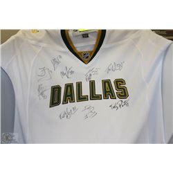 DALLAS STARS JERSEY SIGNED BY 10 PLAYERS