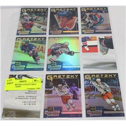 WAYNE GRETZKY COLLECTIBLE HOCKEY CARDS