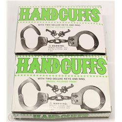 LOT OF TWO HANDCUFFS