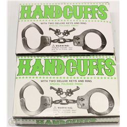 LOT OF TWO HANDCUFFS
