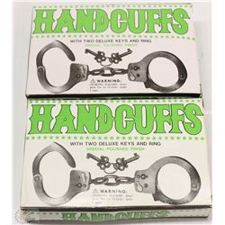 LOT OF TWO HANDCUFFS