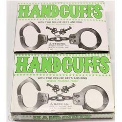 LOT OF TWO HANDCUFFS