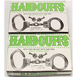 LOT OF TWO HANDCUFFS