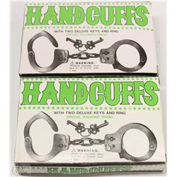 LOT OF TWO HANDCUFFS