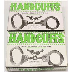 LOT OF TWO HANDCUFFS