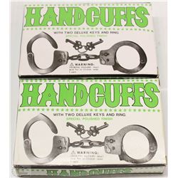 LOT OF TWO HANDCUFFS
