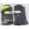 Image 1 : 2 PACK OF LADIES LEATHER GLOVES SIZE SMALL