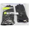 Image 1 : 2 PACK OF LADIES LEATHER GLOVES SIZE SMALL