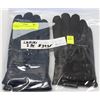 Image 1 : 2 PACK OF LADIES LEATHER GLOVES SIZE SMALL