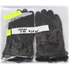 Image 1 : 2 PACK OF LADIES LEATHER GLOVES SIZE SMALL