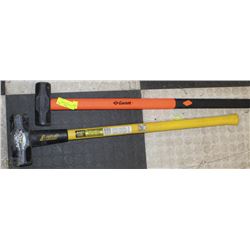 LOT OF 2 SLEDGE HAMMERS