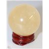 Image 1 : #29-NATURAL CITRINE QUARTZ SPHERE CRYSTAL