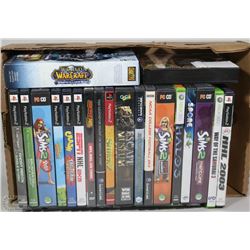 BOX OF PLAYSTATION, NINTENDO,XBOX VIDEO GAMES