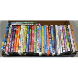 APPROX. 40 KIDS/CHILDRENS DVD'S INCL STARWARS LEGO