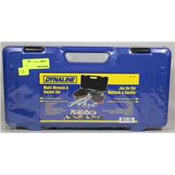 NEW DYNALINE MULTI-WRENCH & SOCKET SET