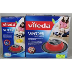 NEW VILEDA VIROBU ROBOT SWEEPER WITH