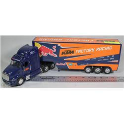 KTM FACTORY RACING REDBULL PETERBUILT TRUCK &
