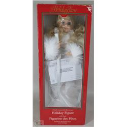 18" ANIMATED AND ILLUMINATED HOLIDAY ANGEL