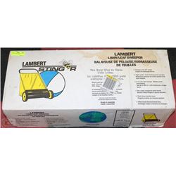 NEW LAMBERT LAWN/LEAF SWEEPER