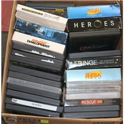 BOX OF DVD'S INCL SEASON SETS OF OC,SEX AND THE