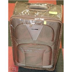 NEW 2-TONE BROWN PARA JOHN SUITCASE