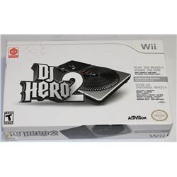 NEW DJ HERO 2 (TURNTABLE BUNDLE WII)