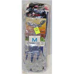 BUNDLE OF 6 WATSON WORK GLOVES SIZE MEDIUM