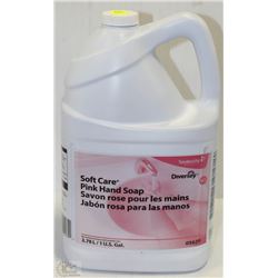 3.78L JUG OF DIVERSITY SOFT CARE PINK HAND SOAP