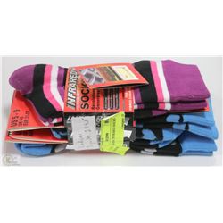 3 PACK OF LADIES INFRA RED HEATWAVE SOCKS