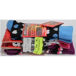 3 PACK OF LADIES INFRA RED HEATWAVE SOCKS