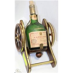 VINTAGE COGNAC CANNON DECANTER
