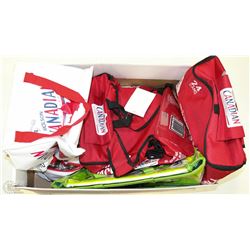 LOT OF 7  ASSORTED BEER COOLER BAGS