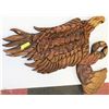 Image 1 : EAGLE WOOD CARVING 36"X27"