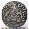 Image 1 : NATIVE CERAMIC WALL MASK BY S. GARCIA  (7"X7")