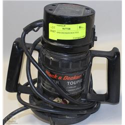 BLACK AND DECKER ROUTER