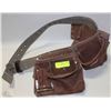 Image 1 : LEATHER CARPENTERS BELT POUCH