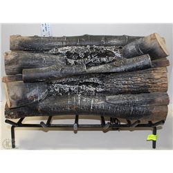 VINTAGE FIRELOGS INC. MODLE #1700 FIREPLACE