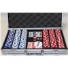 Image 1 : POKER CHIPS AND CASE