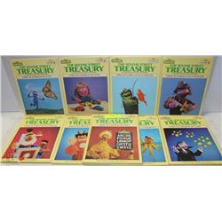 SET OF NINE VINTAGE SESAME STREET THE SESAME