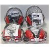 Image 1 : LOT OF 4 QUIET MUFF HEARING PROTECTORS