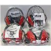 Image 1 : LOT OF 4 QUIET MUFF HEARING PROTECTORS