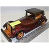 Image 1 : HAND CRAFTED VINTAGE WOOD CAR