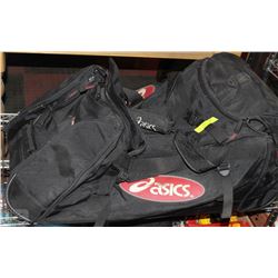 2) ASICS BLACK HOCKEY BAG