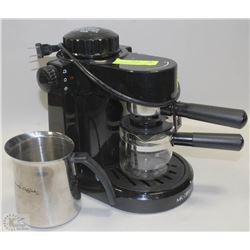 MR COFFEE CAPPUCCINO MAKER WITH FROTHING CUP