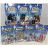 Image 1 : FLAT OF 7 STAR WARS ACTION FIGURES NEW IN PACKAGE