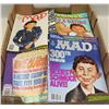 Image 1 : FLAT OF 23 VINTAGE MAD MAGAZINES