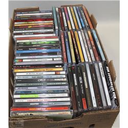 FLAT OF 40+ MUSIC CD'S
