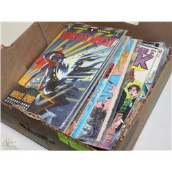 FLAT OF 20 BATMAN/ SUPERMAN COMICS