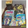 Image 1 : FLAT OF ACTION FIGURES INCLUDING SHREK, THE JOKER